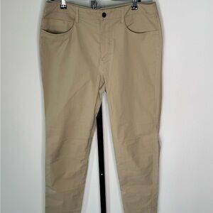 Lululemon Athletica Tan Pant Smooth Warpstreme